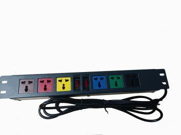 Thanh nguồn PDU Universal 6 Port