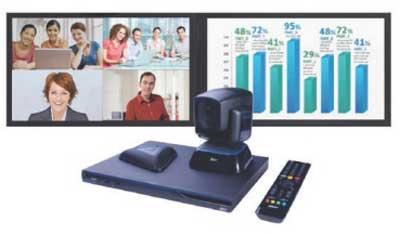 GIẢI PHÁP VIDEO CONFERENCE 4 ĐIỂM (FULL HD) VỚI EVC300 CỦA AVER