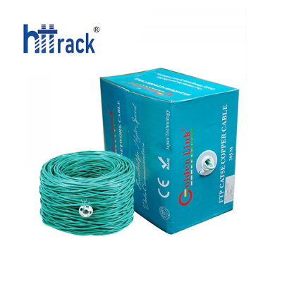 Cáp Mạng Golden Link Cat5e FTP Màu Xanh Lơ