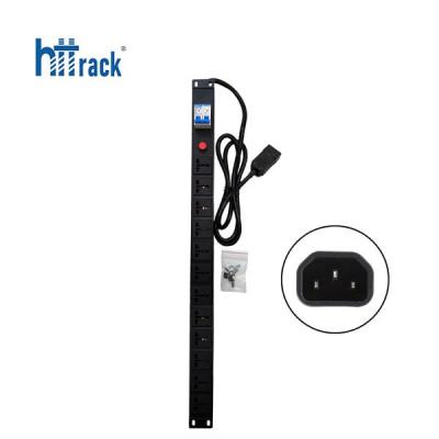 Thanh nguồn PDU Universal 12 Port - Phích cắm C14 (HTTP-PDU12PC14)