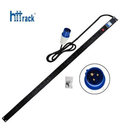 Thanh nguồn PDU Universal 24 Port - Phích cắm công nghiệp (HTTP-PDU24PCN)