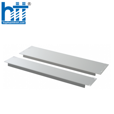 Thanh che tủ mạng VietRack 1U, Light Grey (VRMH01GB)