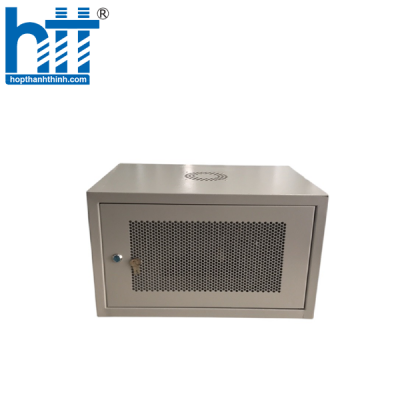 Tủ Mạng Teka Rack 6U D400 Màu Trắng Cửa Lưới