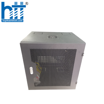 Tủ Mạng Teka Rack 10U D500 Màu Đen Cửa Lưới Treo Tường
