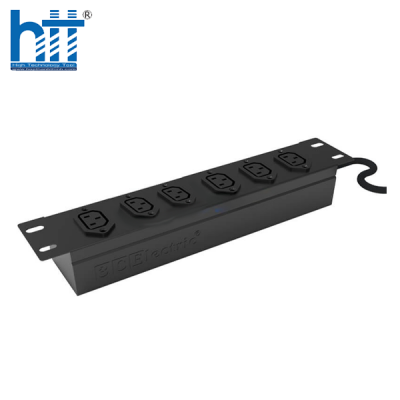 Ổ điện 3CElectric 06 ổ cắm chuẩn C13, cáp nguồn 03 mét và đầu cose 1.5 mm (3C-P19M06C13CAB1.5)