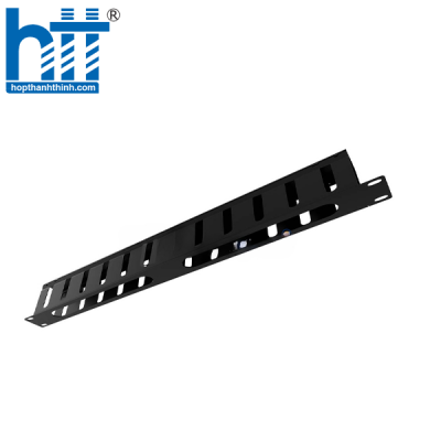 Thanh quản lý cáp ngang 3CElectric 1U 23inch dạng hộp (3C-TR23U45x45B)