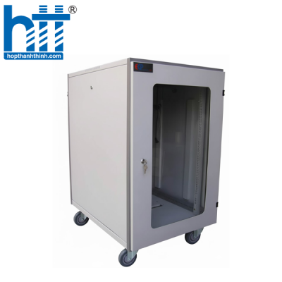 Tủ mạng ECP 19 inch 15U cửa kính D600 (ECP-15U600)